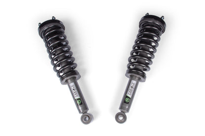 09-13 Ford F-150 4WD 2 Inch Leveling Kit, 0 Inch Rear Lift - Nitro Loaded Struts Zone Offroad