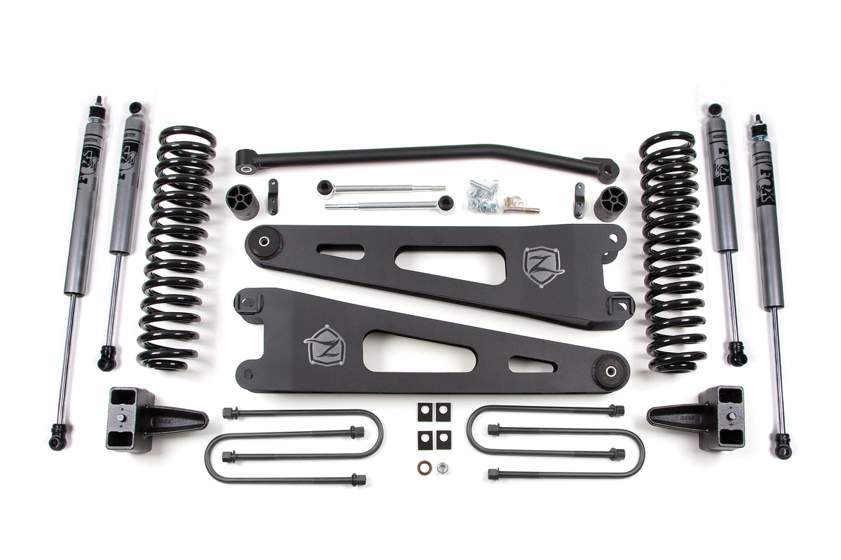 05-07 Ford F-250/F-350 Super Duty 4 Inch Radius Arm Lift Kit Gas Zone Offroad