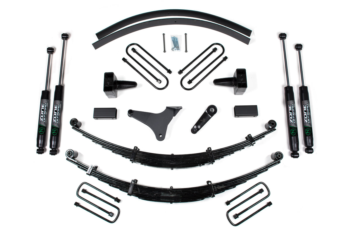 99 Ford F-250/F-350 Super Duty 6 Inch Lift Kit Zone Offroad