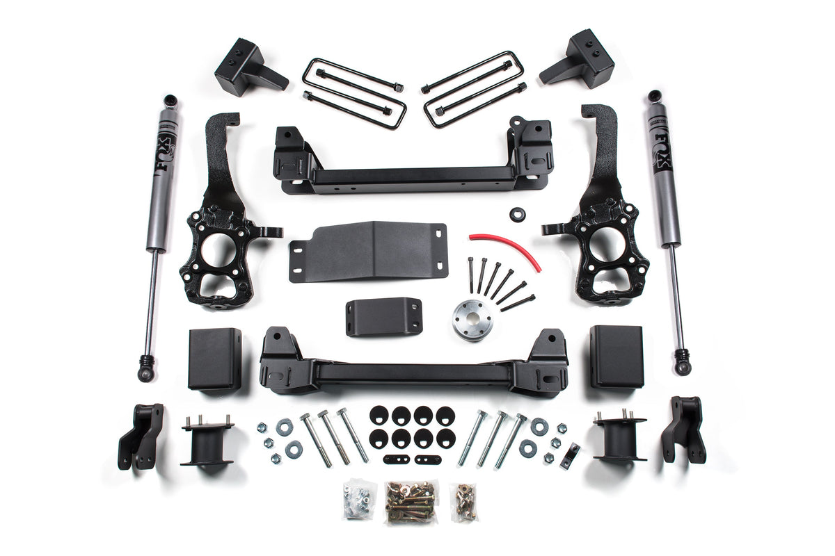 15-20 Ford F-150 4WD 4 Inch Lift Kit Zone Offroad