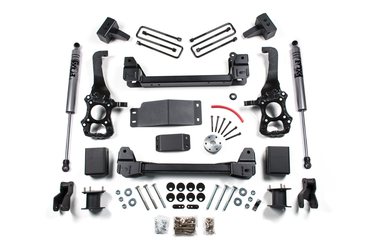 15-20 Ford F-150 4WD 4 Inch Lift Kit Zone Offroad