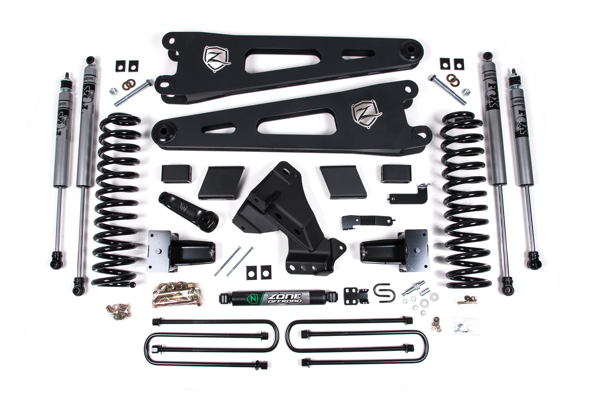20-21 F-350 Dually 6 Inch Radius Arm Lift Kit Diesel Zone Offroad