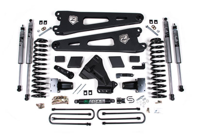 20-21 F-350 Dually 6 Inch Radius Arm Lift Kit Diesel Zone Offroad