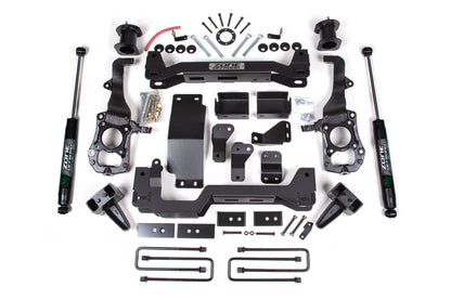 21-24 Ford F-150 6 Inch Front 4 Inch Rear Lift Kit Zone Offroad