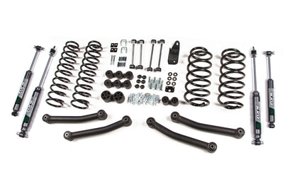 03-06 Jeep Wrangler TJ 4 Inch Coil Spring Lift Kit Zone Offroad