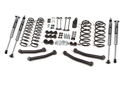 03-06 Jeep Wrangler TJ 4 Inch Coil Spring Lift Kit Zone Offroad