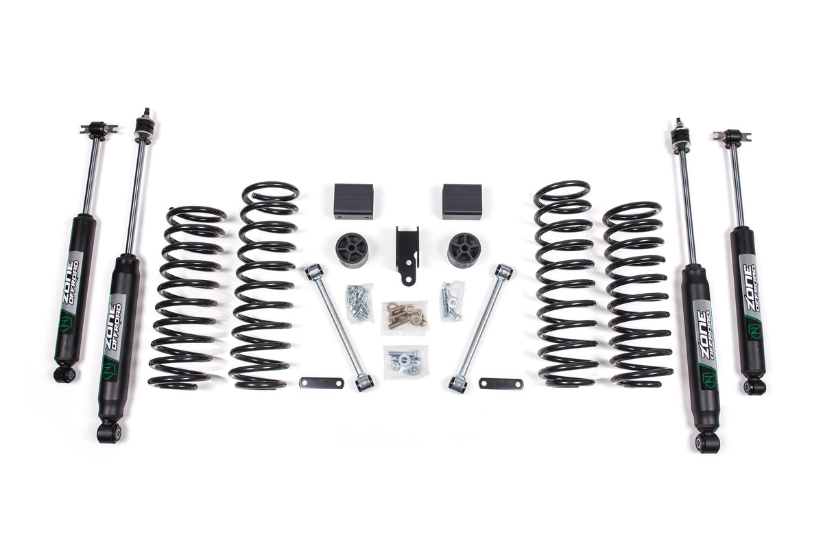 07-11 Jeep Wrangler JK 4WD 3 Inch Lift Kit Zone Offroad