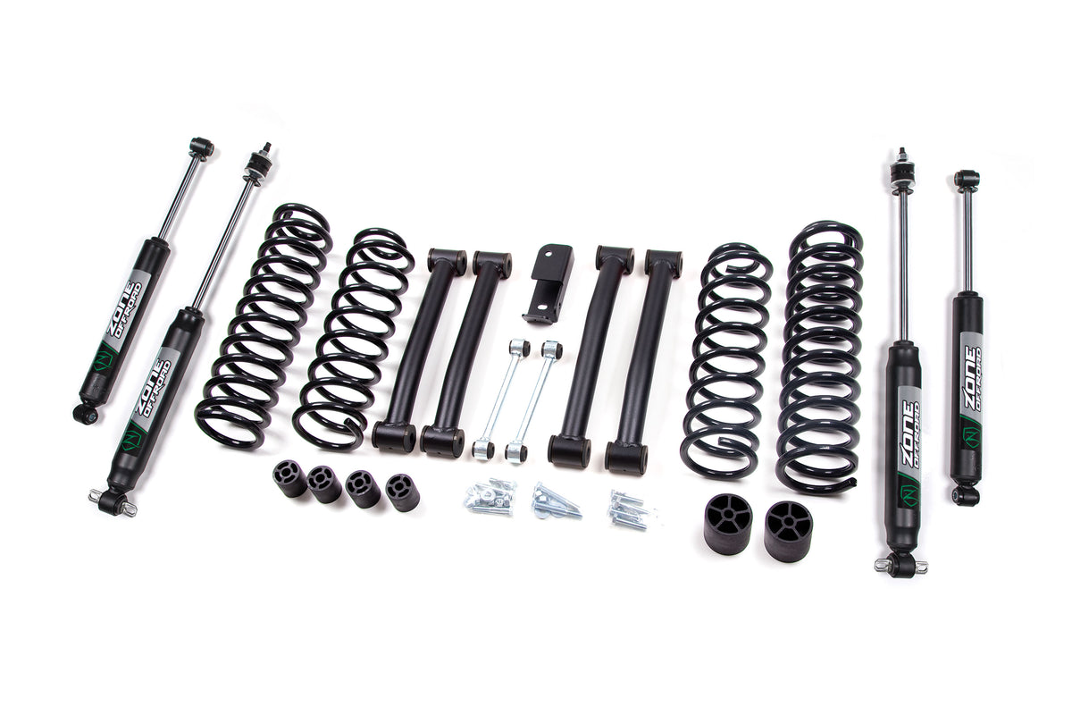 93-98  Jeep Grand Cherokee ZJ 4 Inch Lift Kit Zone Offroad