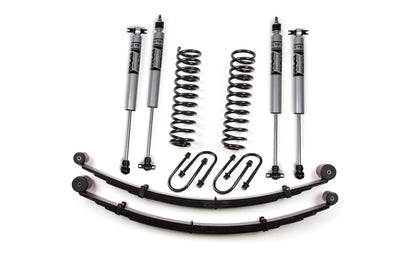 84-01 Jeep Cherokee XJ 3 Inch LIft Kit With Rear Spring Zone Offroad