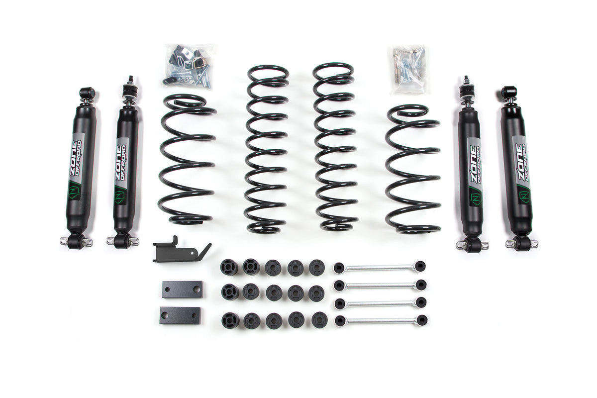 97-06 Jeep Wrangler TJ 4.25 Inch Combo Lift Kit Zone Offroad