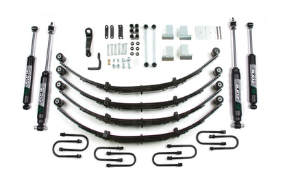 87-95 Jeep Wrangler YJ 4 Inch Leaf Spring Lift Kit With PS No Shocks Zone Offroad