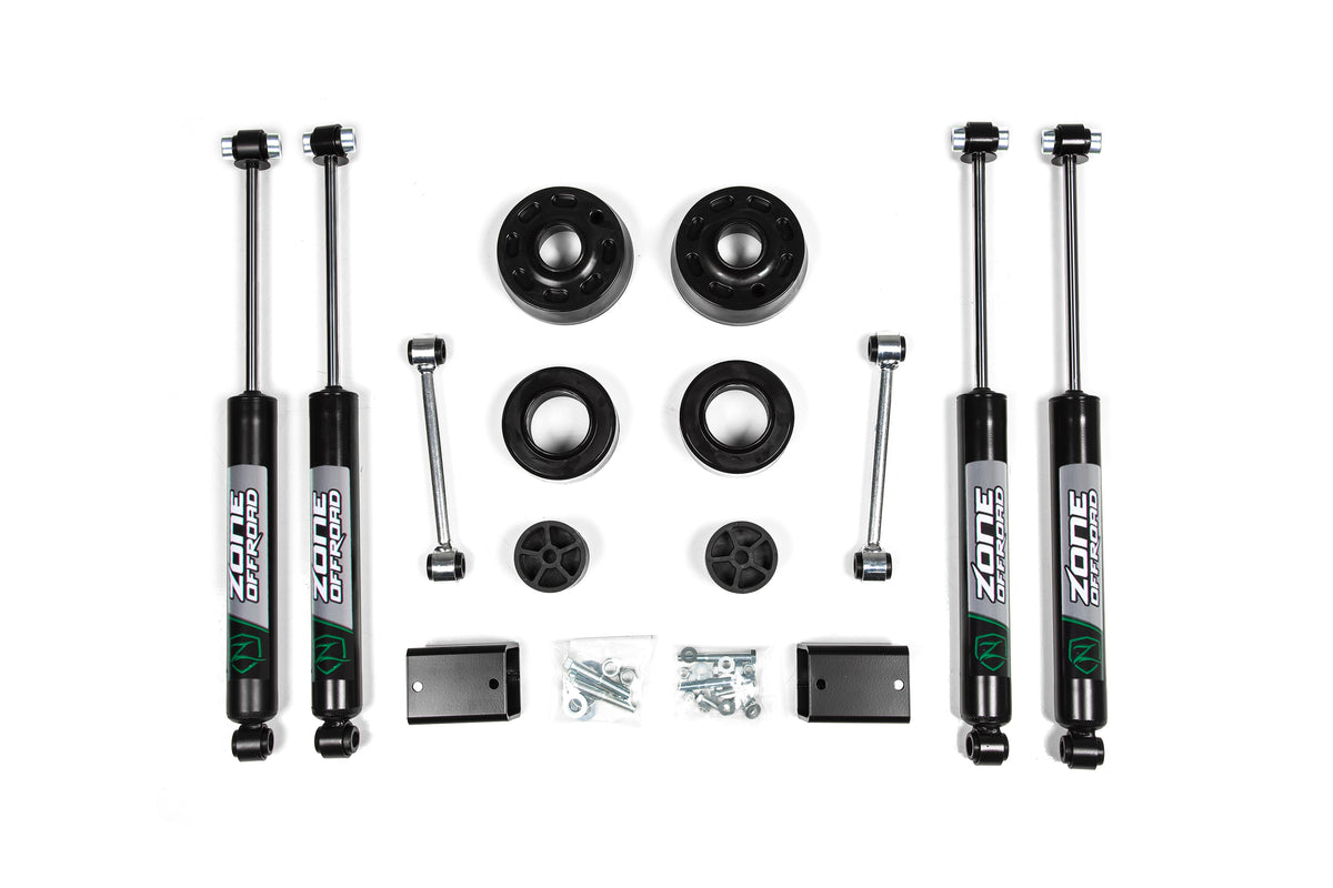 18-24 Jeep Wrangler JL 2 Inch Coil Spring Spacer Lift Kit Zone Offroad