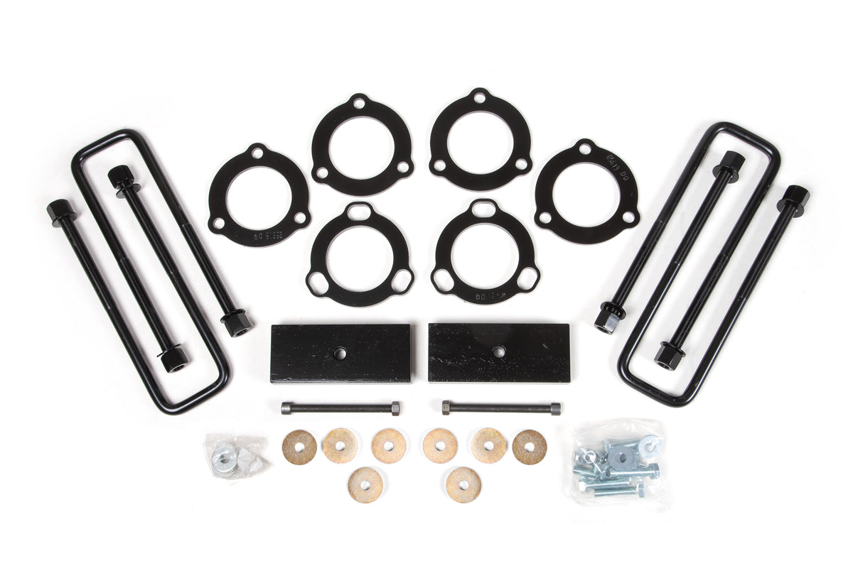 16-25 Toyota Hilux 1.5 Inch Front Suspension Lift, 1 Inch Rear Lift Zone Offroad