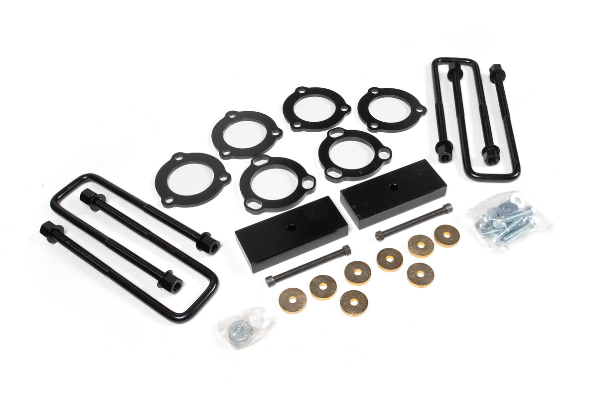 16-25 Toyota Hilux 1.5 Inch Front Suspension Lift, 1 Inch Rear Lift Zone Offroad