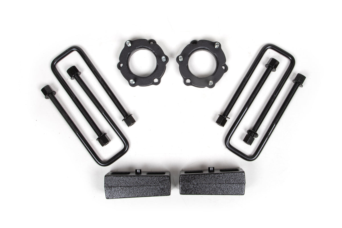 05-23 Toyota Tacoma 4WD 2.5 Inch Suspension Lift Kit, 2 Inch Rear, Block - Fox Shocks Zone Offroad