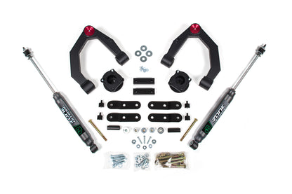 07-21 Toyota Tundra 4WD 3.5 Inch Adventure Series Lift Kit, 1 Inch Rear Lift, Shackle - Nitro Loaded Struts, Nitro Shocks Zone Offroad