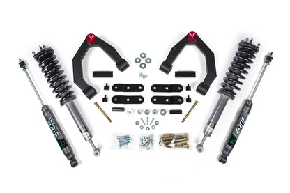 07-21 Toyota Tundra 4WD 3.5 Inch Adventure Series Lift Kit, 1 Inch Rear Lift, Shackle - Nitro Loaded Struts, Nitro Shocks Zone Offroad