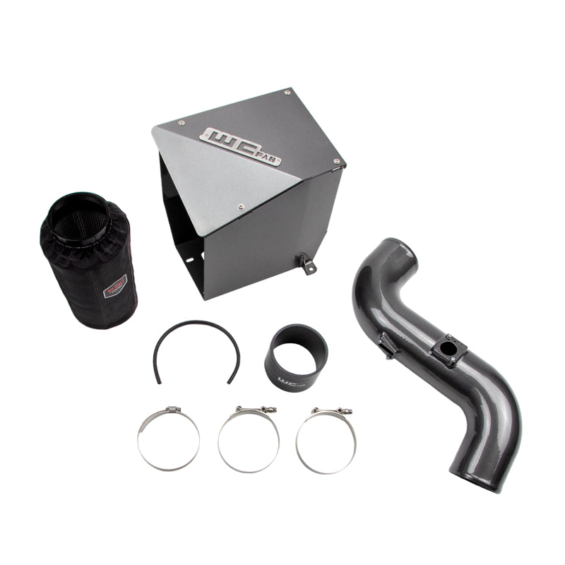 Wehrli 11-16 GM Duramax LML 4in Intake Kit - Sparkle Granny Smith