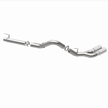 MagnaFlow CatBack 2018 Ford F-150 V6-3.0L Dual Exit Polished Stainless Exhaust - MF Series