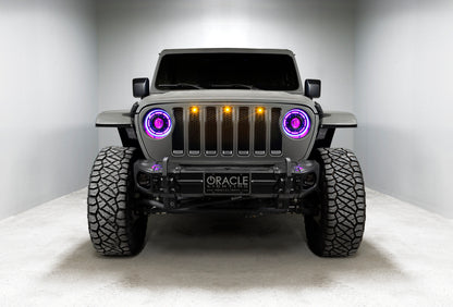 Oracle Oculus Bi-LED Projector Headlights for Jeep JL/Gladiator JT - w/ BC1 Controller