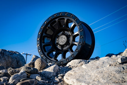 ICON Hulse 18x9 8x170 6mm Offset 5.25in BS Double Black