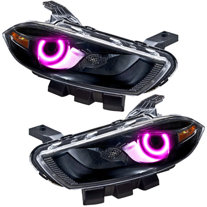 Oracle Dodge Dart 13-16 Halo Kit - ColorSHIFT w/o Controller