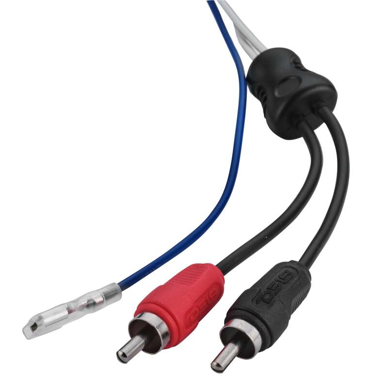 DS18 Plug and Play Harness For OEM Ride Command For Subwoofer RCA Signal and Remote Turn-on