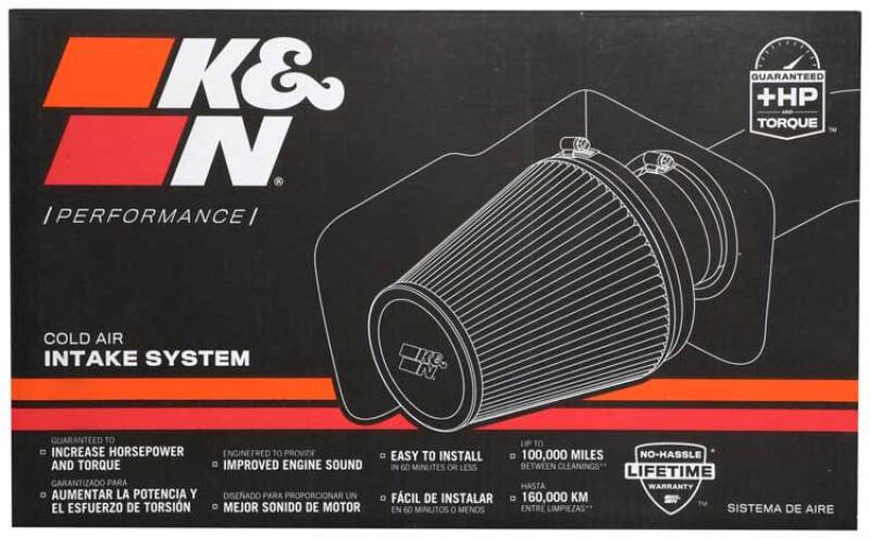 K&N 98-04 Dodge Intrepid V6-2.7L Performance Intake Kit