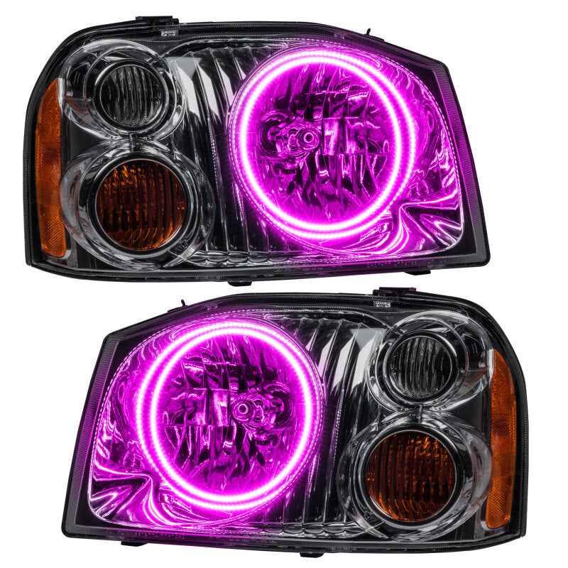 Oracle 01-04 Nissan Frontier SMD HL - Dual Halo - ColorSHIFT w/ Simple Controller