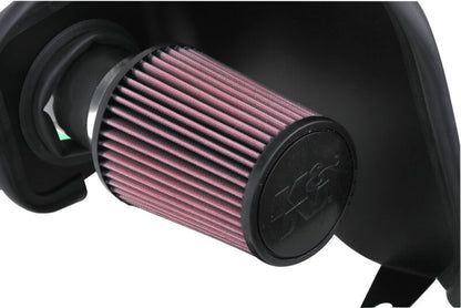 K&N Perf. Intake Kit Jeep Cherokee V6 3.2L F/I 19-22 High Flow CAI