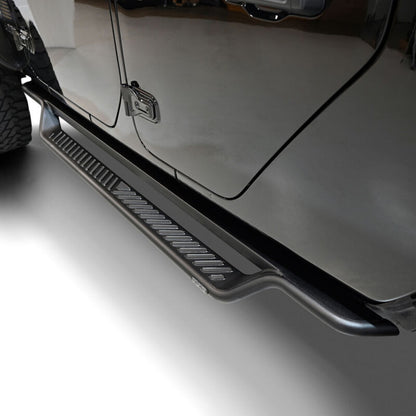 Westin 20-25 Jeep Gladiator Outlaw Drop Running Boards - Tex. Blk