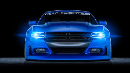 Oracle 15-21 Dodge Charger RGB+W Headlight DRL Upgrade Kit - ColorSHIFT+W