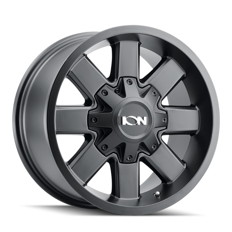 ION 141 17x9 / 8x165.1 BP / 18mm Offset / 125.2mm Hub Satin Black Wheel