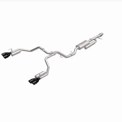 MagnaFlow 2021 Chevrolet Tahoe V8 5.3L Street Series Cat-Back Exhaust - Black Chrome Tips