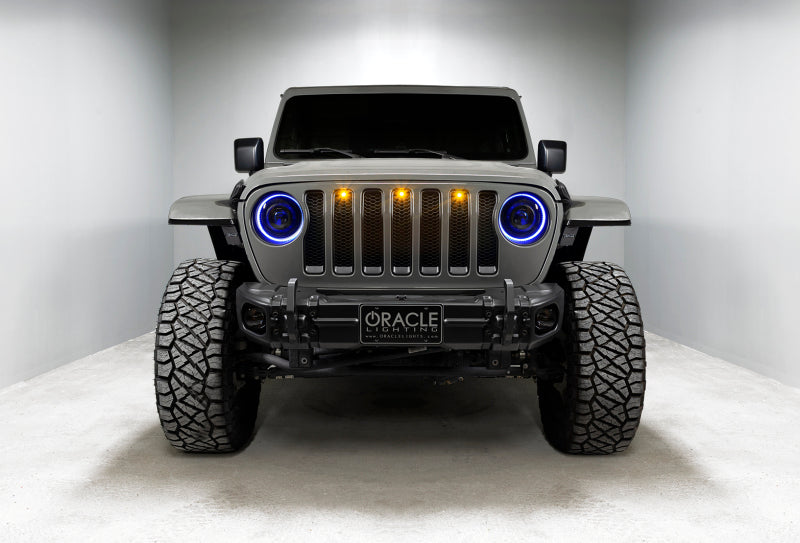 Oracle Oculus Bi-LED Projector Headlights for Jeep JL/Gladiator JT - w/ Simple Controller