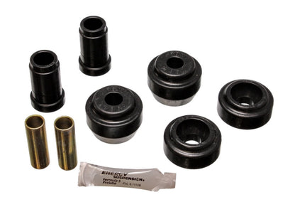 Energy Suspension 81-90 Dodge/Chrysler/Plymouth Black Front Lower and Upper Control Arm Bushing Set