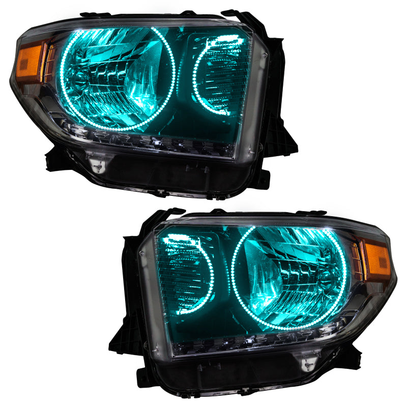 Oracle 14-17 Toyota Tundra SMD HL - Dual Halo Kit - ColorSHIFT w/ 2.0 Controller
