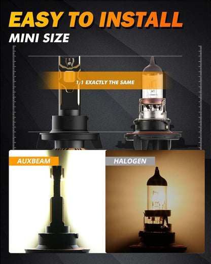 For 2007-2014 GMC Yukon H13 LED Headlight Bulbs