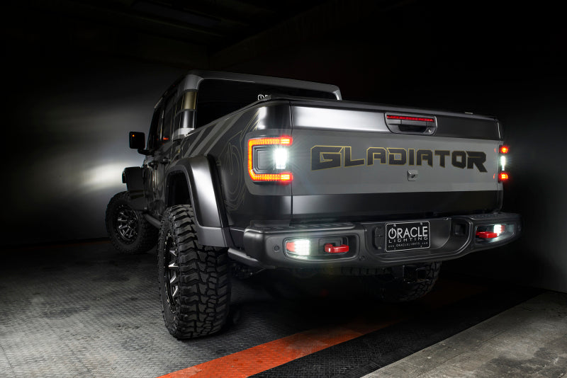 Oracle 2020+ Jeep Gladiator JT Flush Mount LED Tail Lights - Tinted Lens