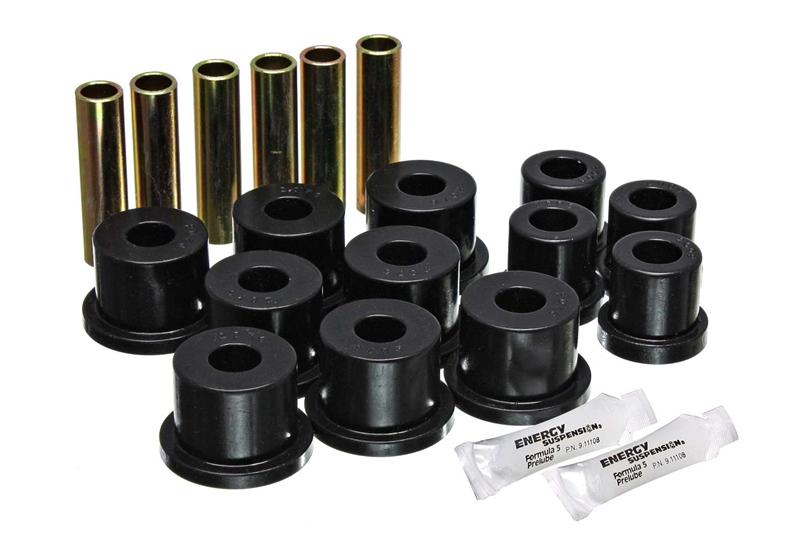 Energy Suspension GM Rear Spring & Shackle - Black
