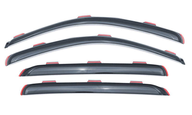 Lund 2017 Nissan Titan Crew Cab Ventvisor Elite Window Deflectors - Smoke (4 Pc.)