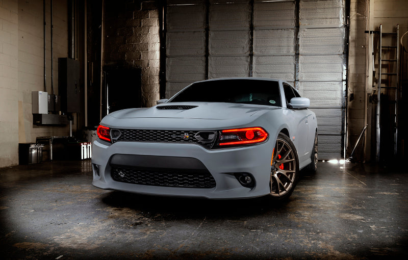 Oracle 15-21 Dodge Charger RGB+W DRL Headlight DRL Kit - ColorSHIFT w/ Simple Controller