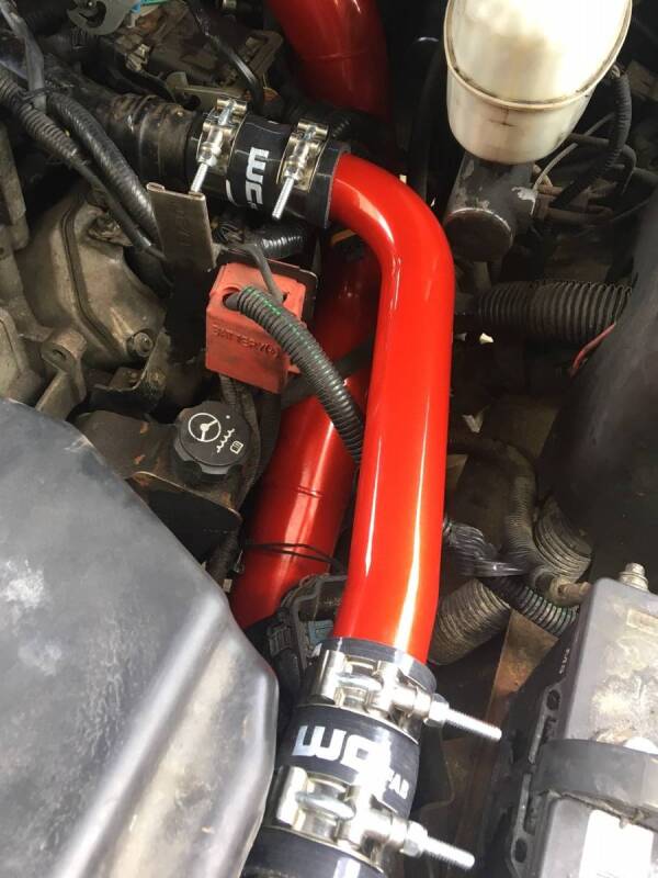 Wehrli 01-05 Duramax LB7/LLY Upper Coolant Pipe - Candy Teal