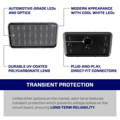 Form Lighting Jeep Wrangler JL LED License Plate Light (single)
