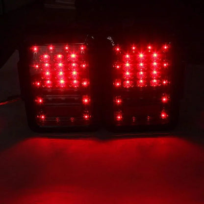 LED Tail Lights Rear Brake Turn Signal Reverse Lamp for Jeep Wrangler JK 2007-2017(American Version)