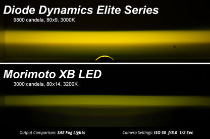 Diode Dynamics Elite Series Type A Fog Lamps - White (Pair)