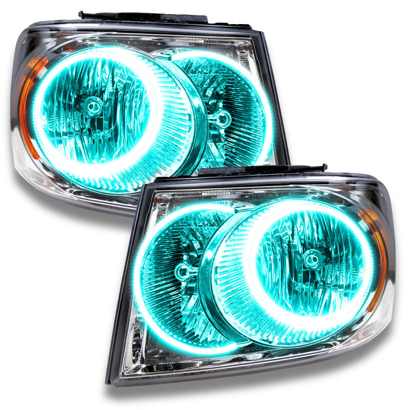 Oracle 07-09 Dodge Durango SMD HL - Chrome - ColorSHIFT w/ Simple Controller