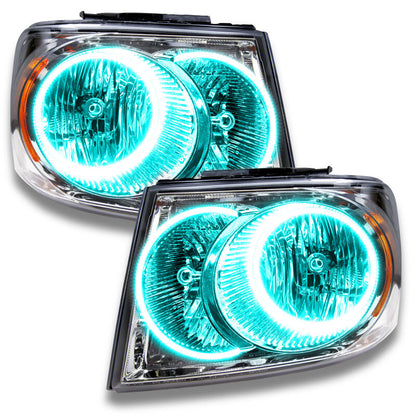 Oracle 07-09 Dodge Durango SMD HL - Chrome - ColorSHIFT w/ 2.0 Controller