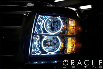 Oracle Chevy Silverado 07-13 Halo Kit Round Style - ColorSHIFT w/o Controller