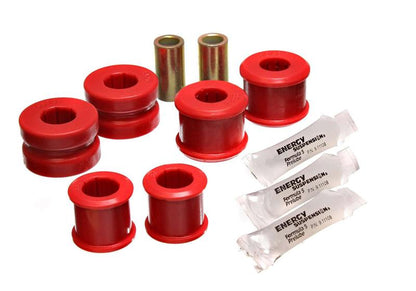 Energy Suspension 05-07 Ford Mustang Red Rear Sway Bar Frame Bushings (Must Reuse All Metal Parts)